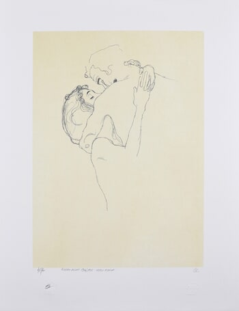 Lovers, 1904/1905 par Gustav Klimt