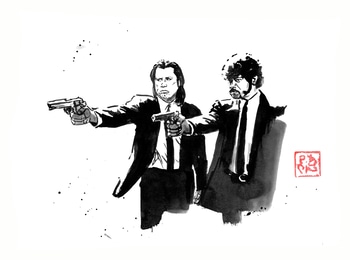 pulp fiction by Péchane