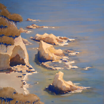 Crique à Morgat by François Cusson