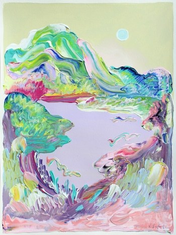 DAYTIME MOON by Jeanette Lafontine