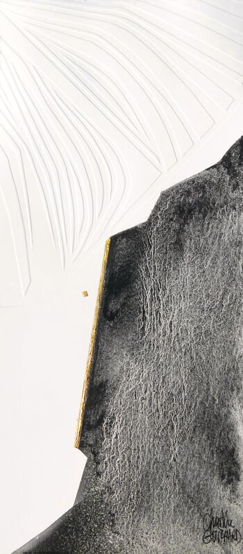 Le long de la falaise by Christine Guichard