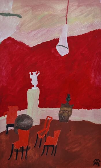 intérieur Rouge Viennois by Maria Magenta