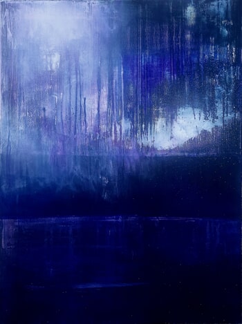 Nocturne on the Moselle river  by Wayne Sleeth