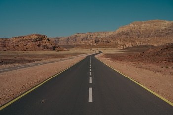 Desert Road #2 by Tal Paz-Fridman