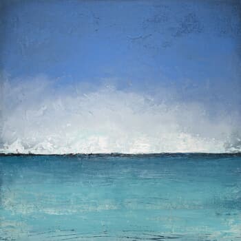 Blue paradise par Brigitte Dravet