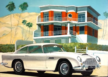 Aston Martin - California par Patrick Lachevre