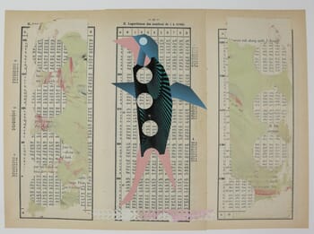 Oiseau dansant sur les logarithmes von Adeline GAFFEZ