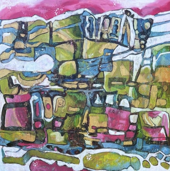 "Méandres de la vie" III von Barbara Piatti