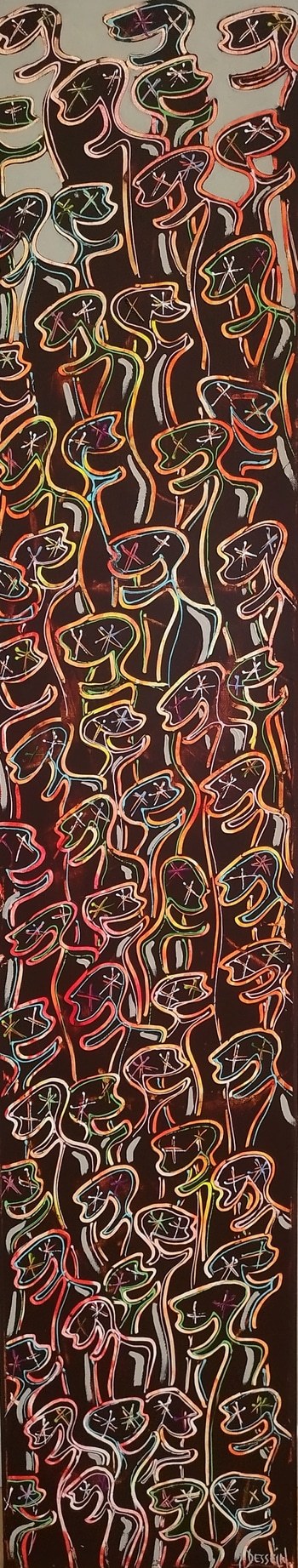 Nématoïdes des Cieux 3 par Delphine Dessein