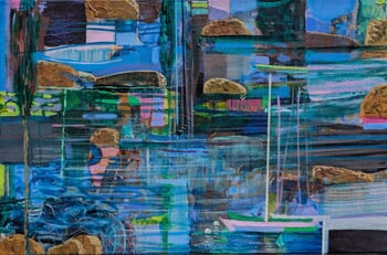 Titre: C’est ce que l’on pouvait appeler: un havre de paix et d’harmonie paisible.  par François Pagé