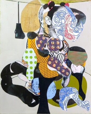 enfant au masque von Pascal Marlin