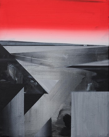 Combe Martin (study) by Phil Ashcroft