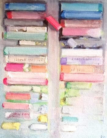 Soft pastels by Rosemary Burn