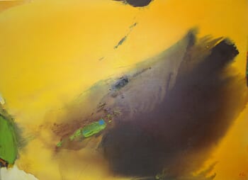 Deux taches vertes par Norbert Pagé