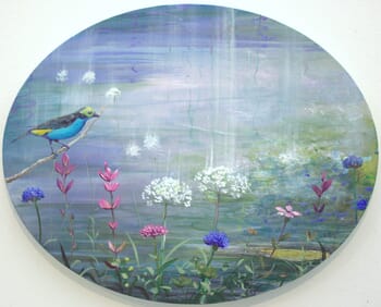 Sous l’argent de l’heure méridienne, chacune paradait sa robe nouvelle . Mais de laquelle serai-je l’amant? par François Pagé