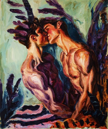 Myth of the First Kiss par Oleksandr Balbyshev