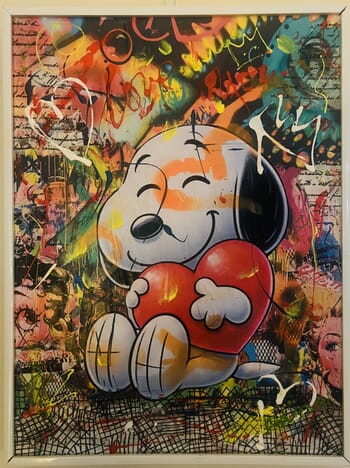 Snoopy au grand cœur ! by ART'MONY