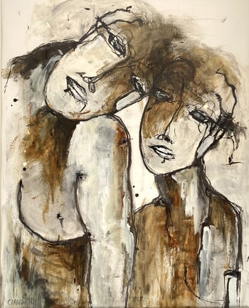 Sans titre (code D) by Walter Ciandrini