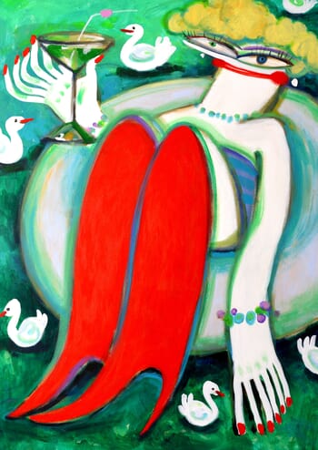 Swans whisper von Yana Medow