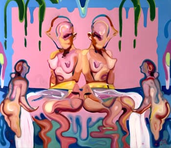  “The Big Bathers 4” by Maxim Fomenko