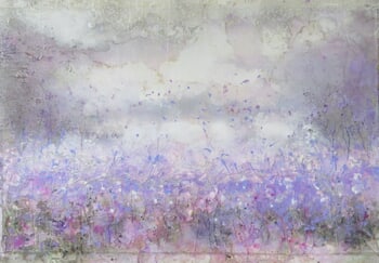 Silber + Violett par Renate Fäth