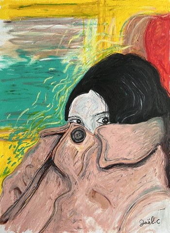 le regard par Gaël Caron