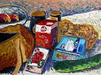 Retour des courses par Gaël Caron