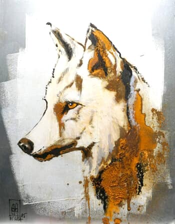 Loup blanc by Olivier de Géa