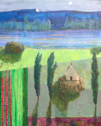 Pour dire la beauté du jour, il avait suffit d'un alignement. Mais dit-moi le jour ! Qu'en pense le ciel, par François Pagé