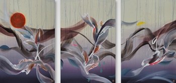 The Rainmaker Triptych by Novi Lim