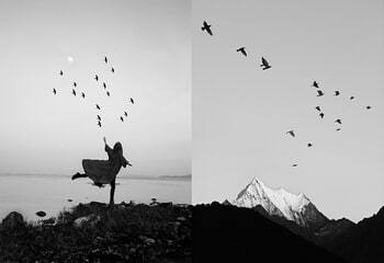 Beyond the Horizon: Wings of Freedom - I by Xidong Luo