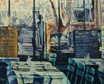 La serveuse by Malcolm Macdonald