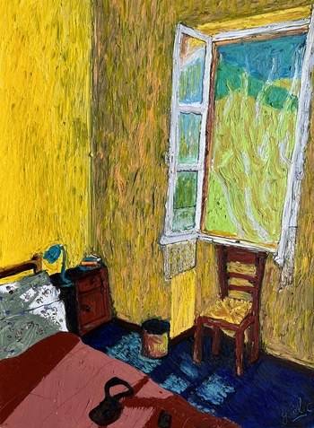 la chambre du lac majeur par Gaël Caron