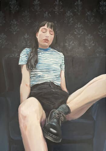 Stripe t-shirt by Elina Evstig