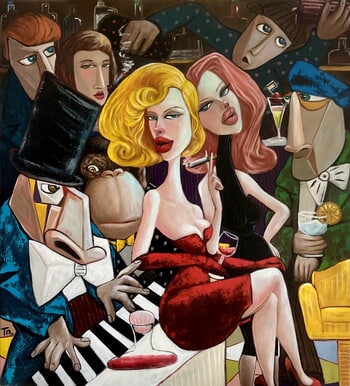 Jazz Club by Ta Byrne