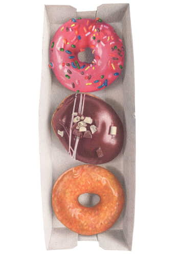 Trio of Doughnuts by Sarah Evans