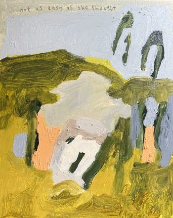 Not as easy as she thought by Daisy Billowes