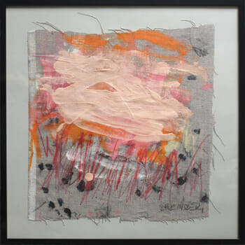 SNATCHES OF A CONVERSATION WITH ART (#13) by Daniela Schweinsberg