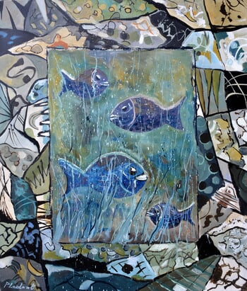 A silent conversation by Pol Ledent