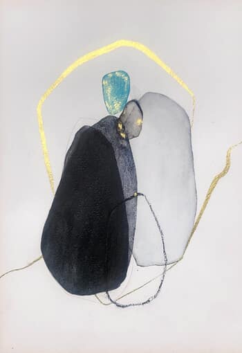 Cuddles by Laurence G. Art