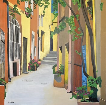 Ruelle de Saint Tropez von Anne Du Planty