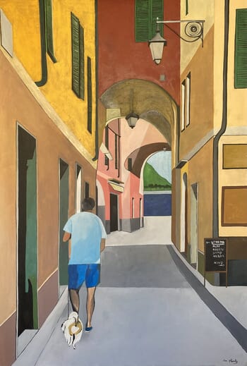 la promenade du chien von Anne Du Planty