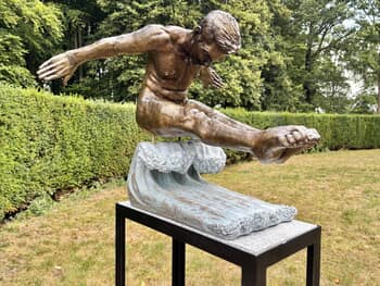 Loki Riding the Wave by Teresa Wells