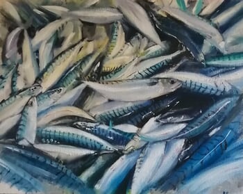 Mackerel catch par Rosemary Burn