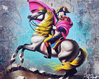 Mickey Napoléon by Vincent Bardou