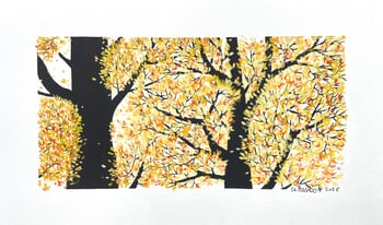 Automne - étude von Stéphane Cattaneo