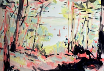 Lac d'Hourtin, étude n°4 by Hélène Vac