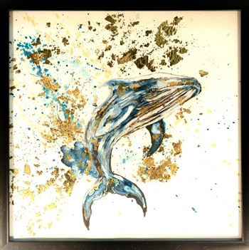 L'ombre dorée de la Baleine by Julie Balsaux