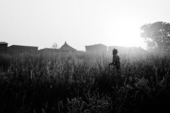 Sunset by Lise Hébuterne