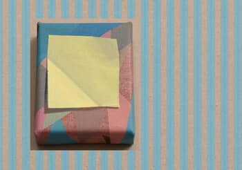 I left something for you, under the yellow post-it note / Memory 8 by Guy Shoham